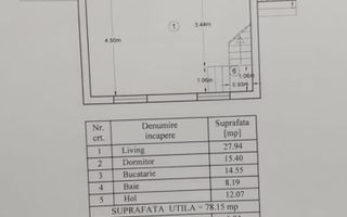 Casa de vanzare Domnesti - Schiță 12