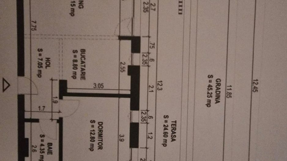 Pipera Drumul Potcoavei Apart 2 camere Complex La Gloire - Schiță 27