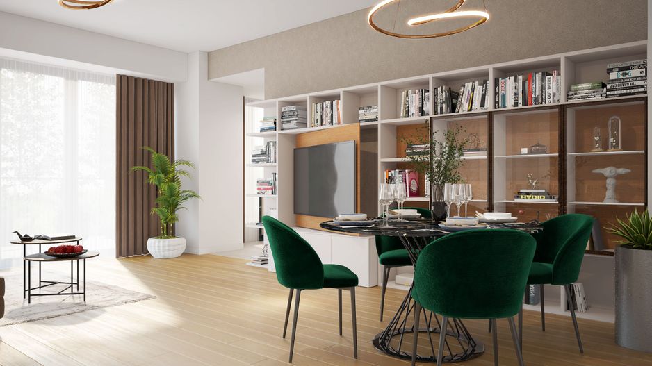 Apartament  2 camere zona BARBU VACARESCU | FABULOS VIEW| Fabrica de Glucoza - Poză 2