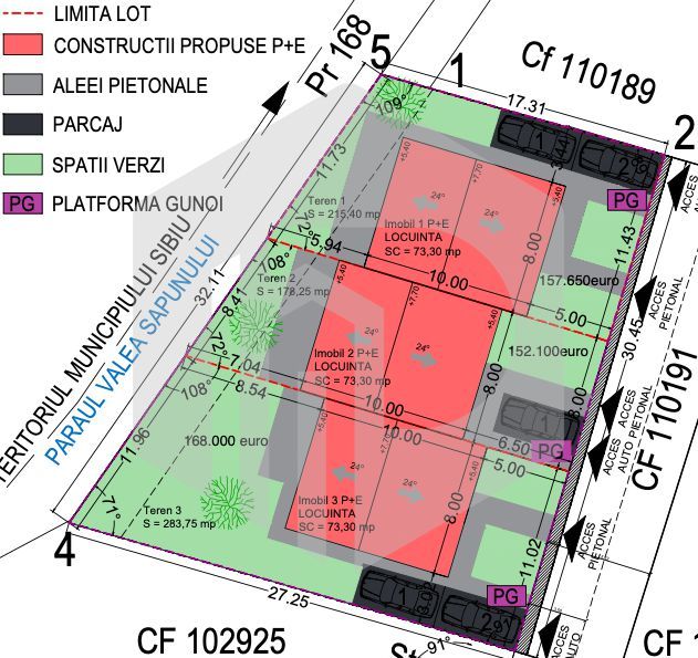 Casa |  Selimbar - Zona El Gringo - 120 mpu+ gradina 216mp Dezvoltator - Poză 3