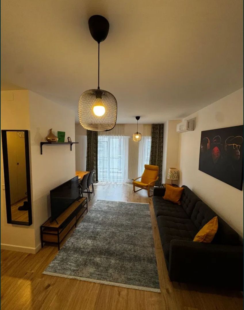 AP. 2 CAMERE BELVEDERE, PRIMA INCHIRIERE, LOC PARCARE, BLOC NOU - Poză 1