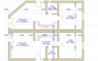 Duplex semifinisat, zona Fagului - Schiță 3