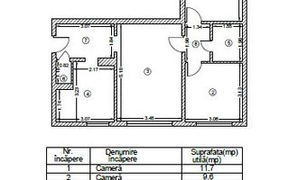 3 camere | Metrou 1 Decembrie 3 min | Bloc anvelopat - Poză 3