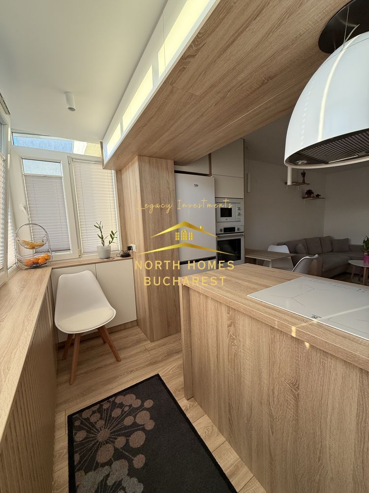 3 camere | Renovat 2024 | Mobilat | Centrală | Parcare | Aviatiei Premium - Poză 3