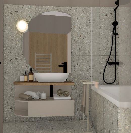 Apartament cu 2 camere cu grădina la ISHO - Poză 14