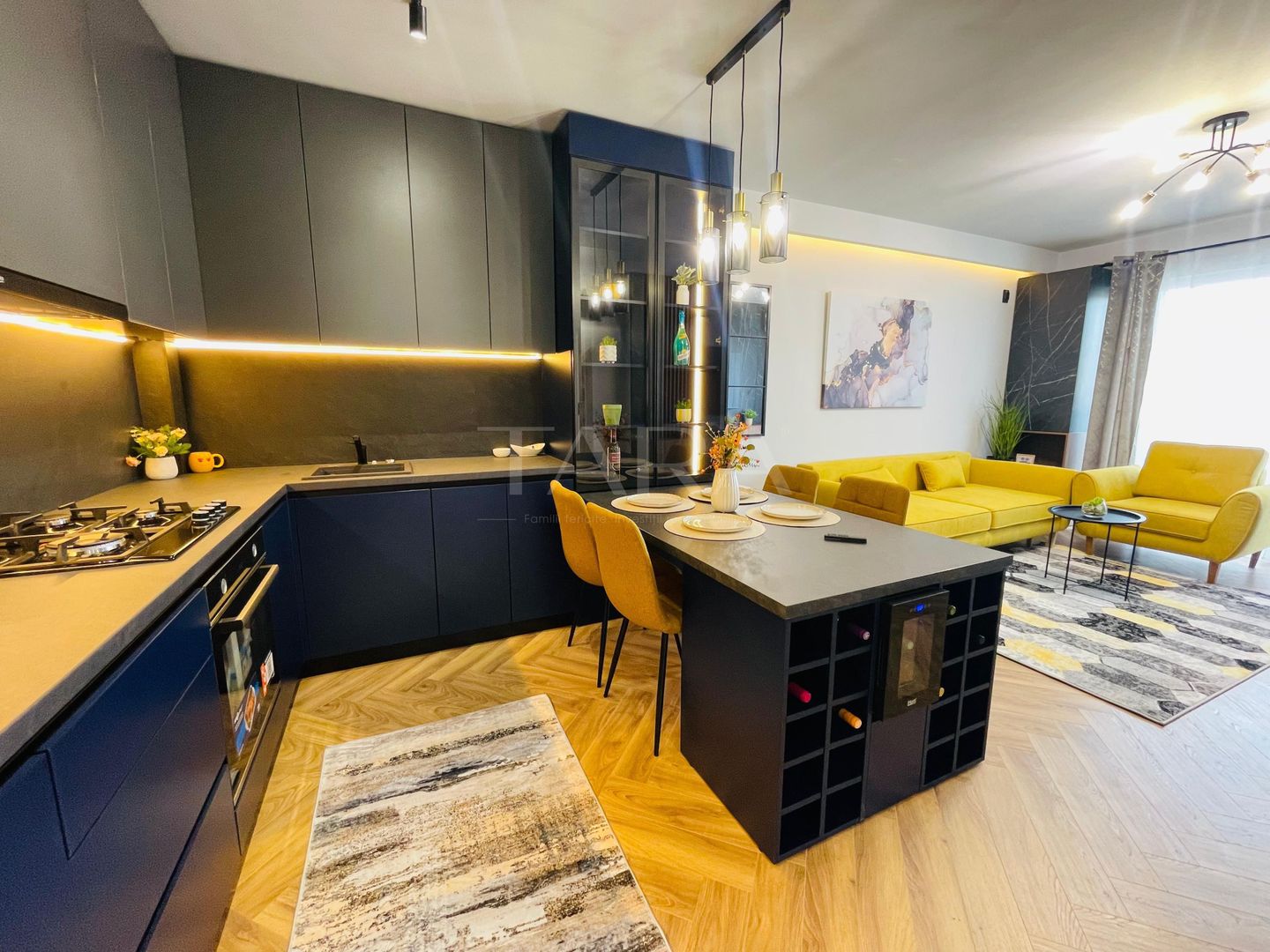 Apartament modern cu 2 camere, mobilat premium – Florești, zona centra - Poză 2
