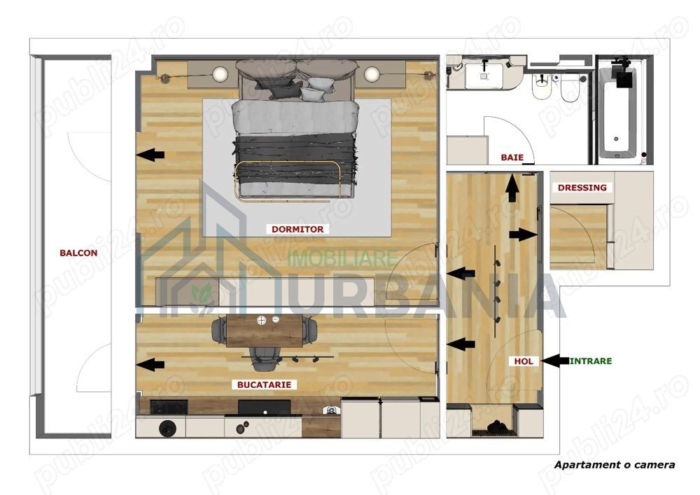 Apartament 1 cameră, Păcurari, bloc 2026 - Poză 1