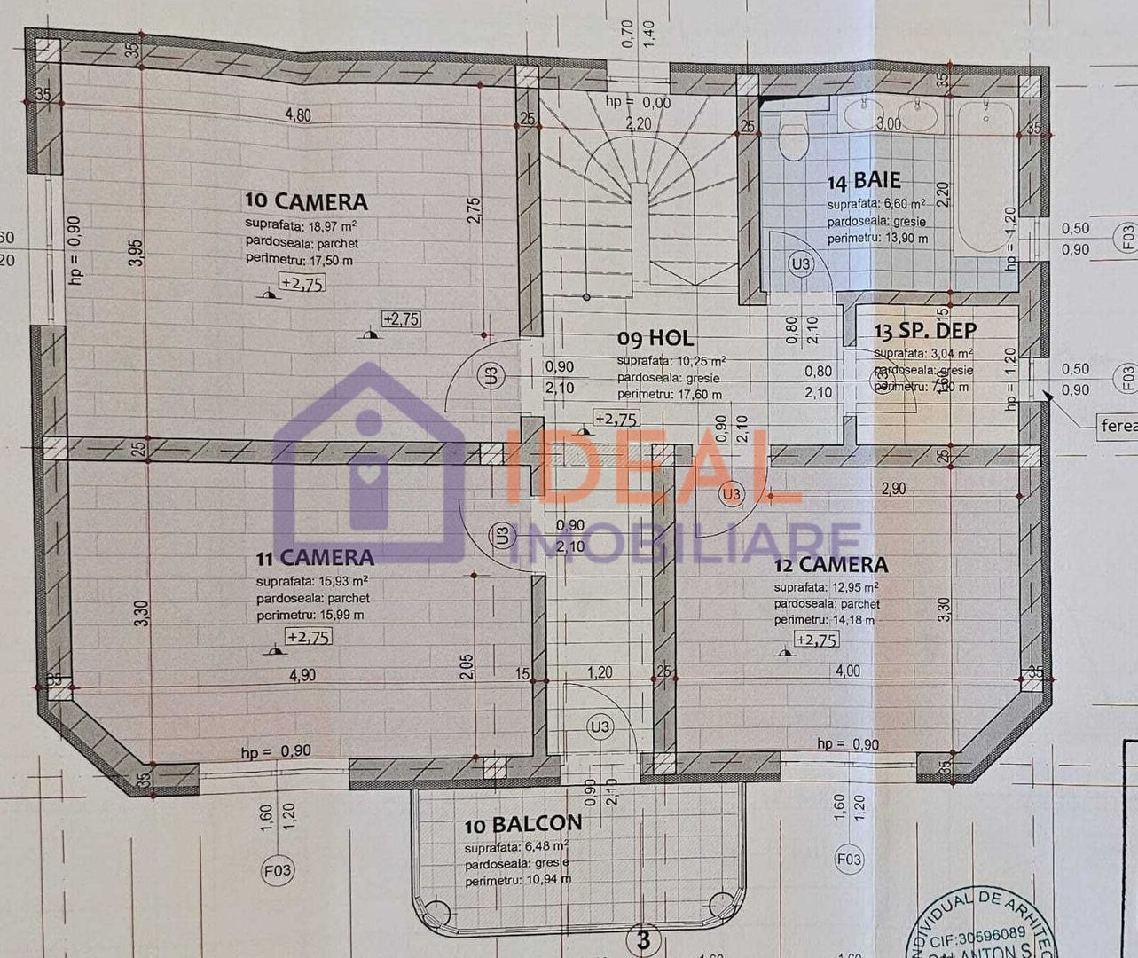 Casa Individuala Moderna cu 630 mp de curte, in Cristian - Poză 11