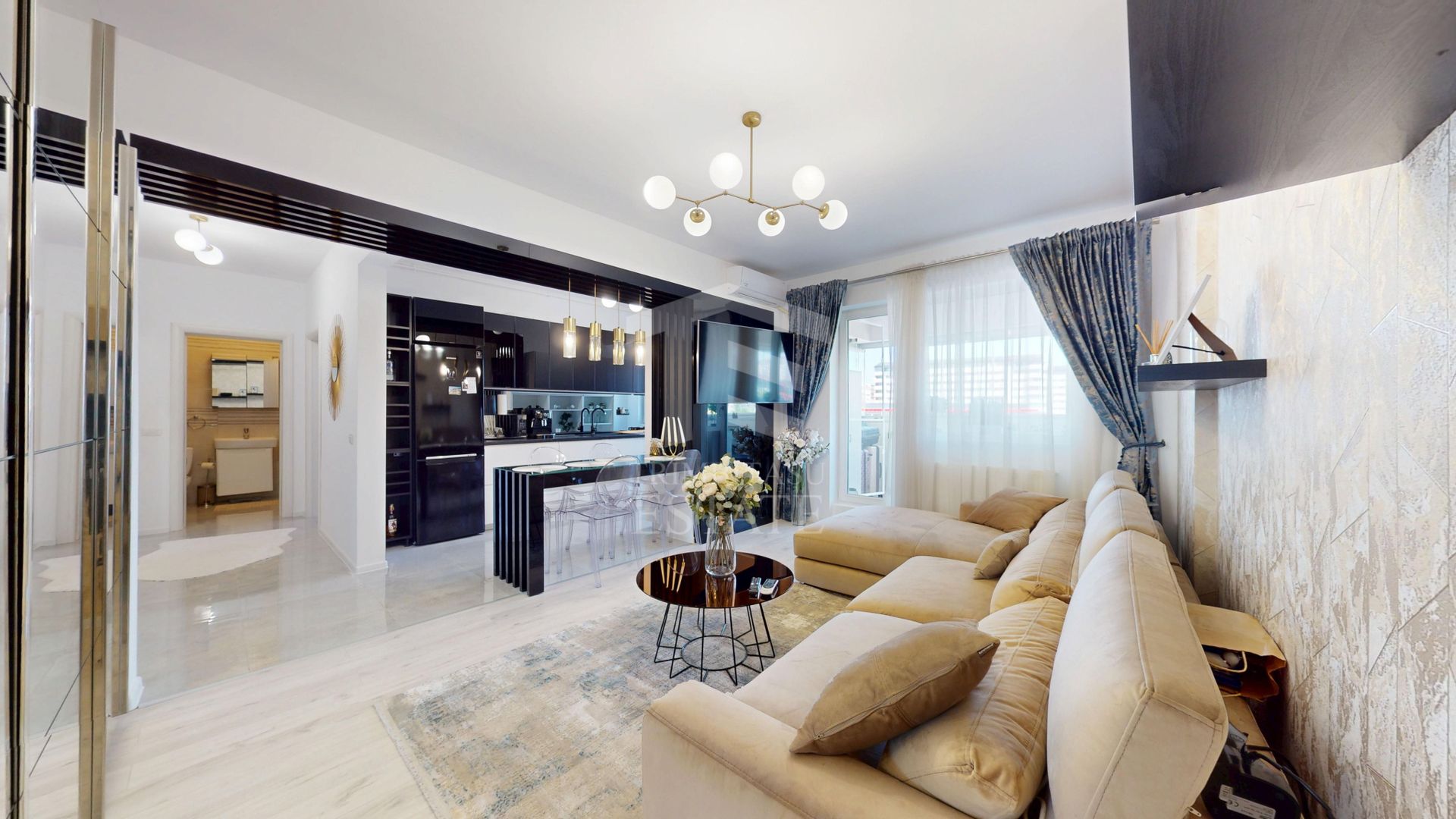 Apartament 2 Camere Bloc 2020 | Suprafata 60 mp | Mobilat Lux - Poză 3