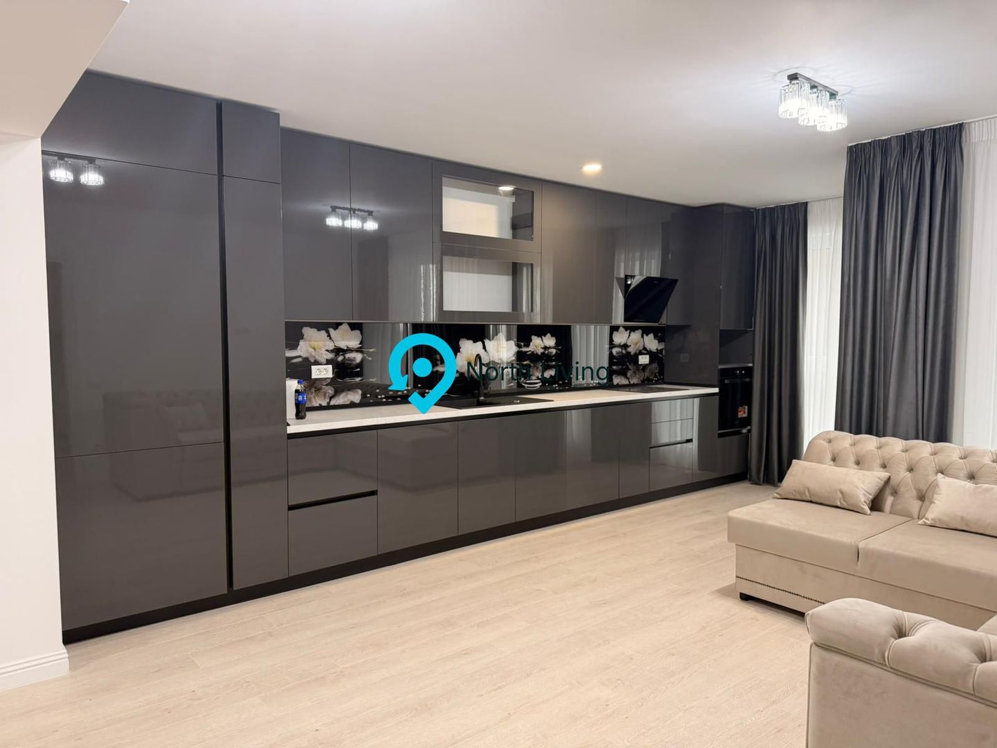 Apartament 2 Camere | Mobilat Utilat | Complex nou | Paza 24/7 - Poză 3