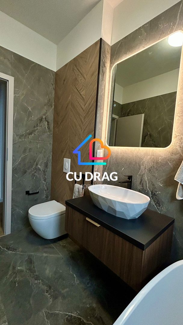 Apartament ULTRA PREMIUM, amenajat de designer, 81 mp, Etaj 1, 2 parcări - Poză 13