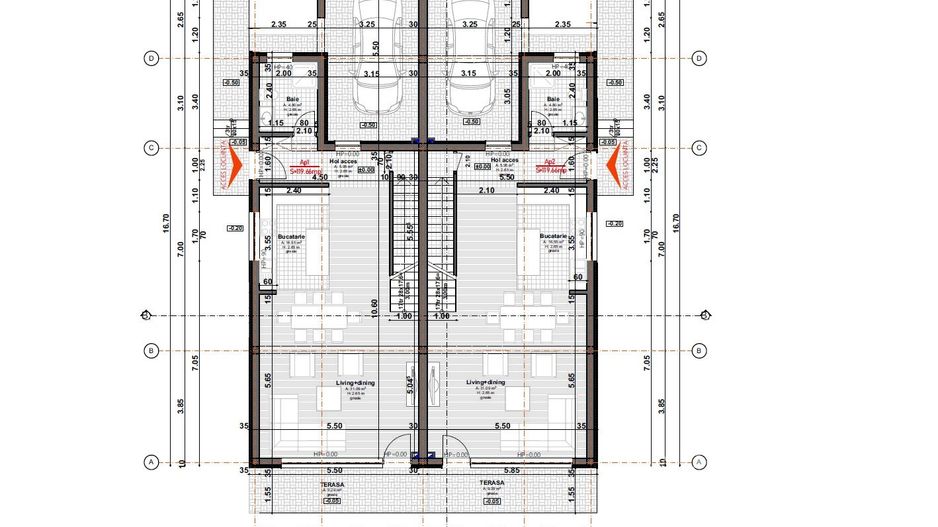 Duplex finisat la Cheie cu panorama superba in Chinteni ! - Schiță 19