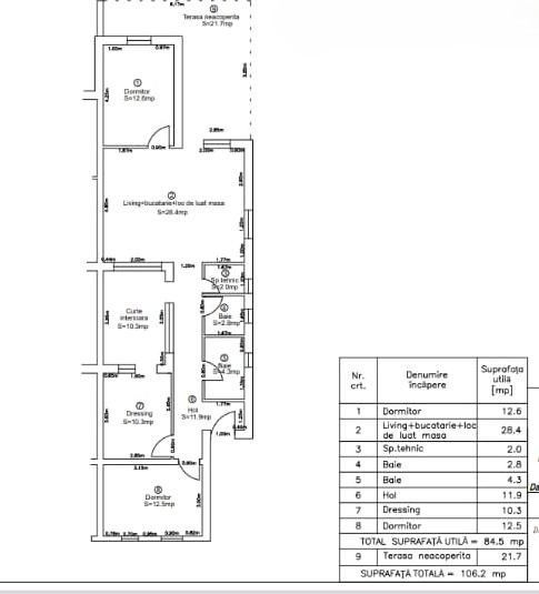 COMISION 0%, Duplex Neobisnuit, 4 Camere,Spatiu Verde in Casa, SACALAZ - Poză 12