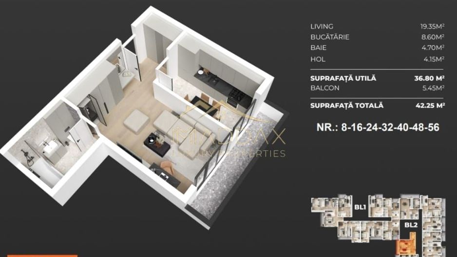 Garsoniera / 40.90 mp/ Popesti Leordeni/ zona Berceni - Poză 3