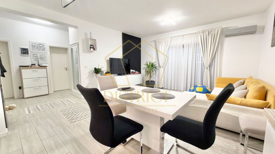 Apartament cu 3 camere mobilat si utlat, 70 mp utili, in Giroc la etajul 2. - Poză 4