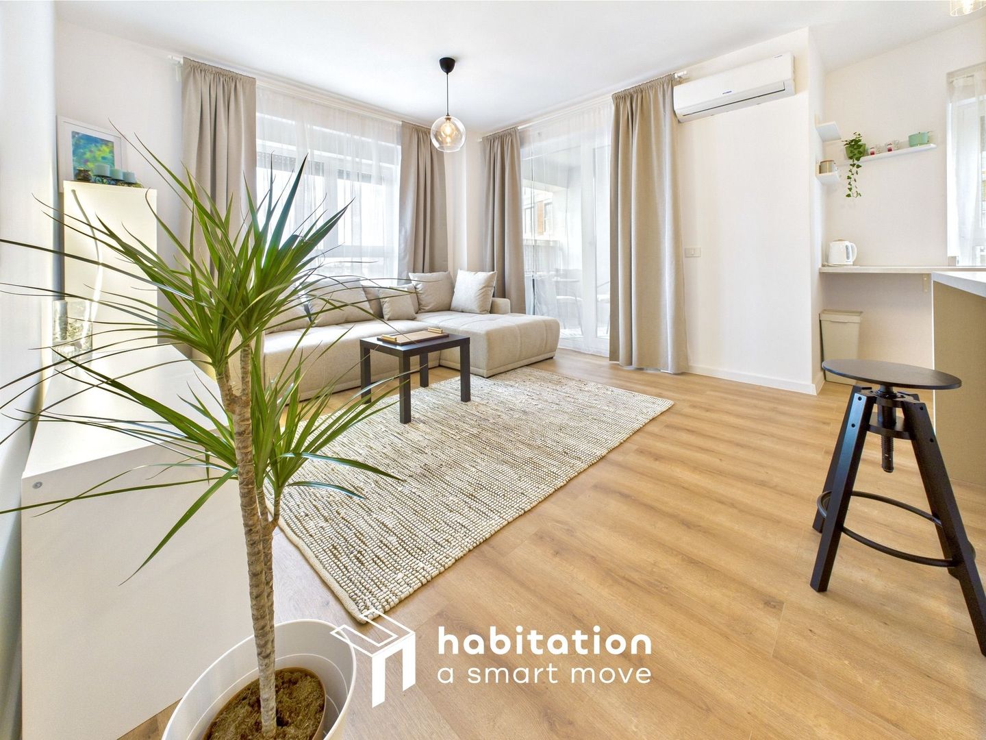 Tur virtual - Apartament 2 camere la prima închiriere - City of Mara - Poză 3