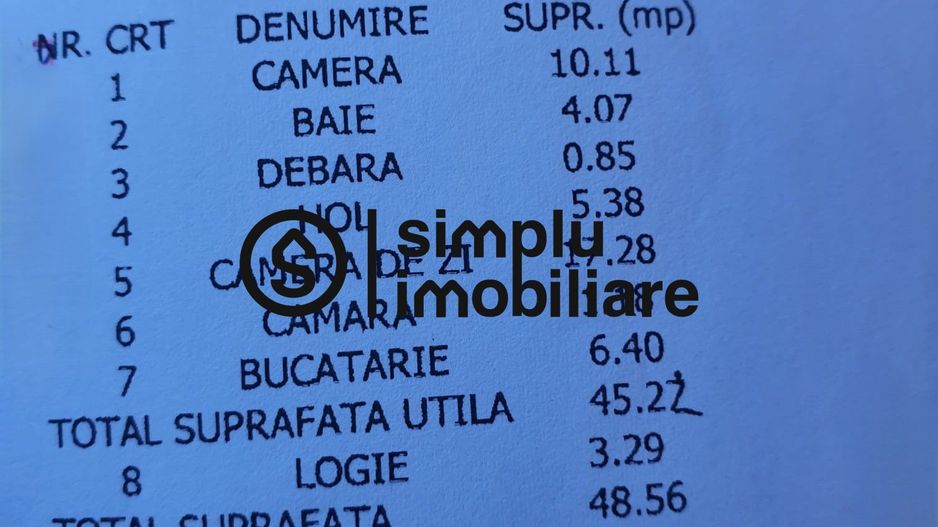 2 decomandate, etaj 3/11, centrala - 104.500 Euro - Schiță 22