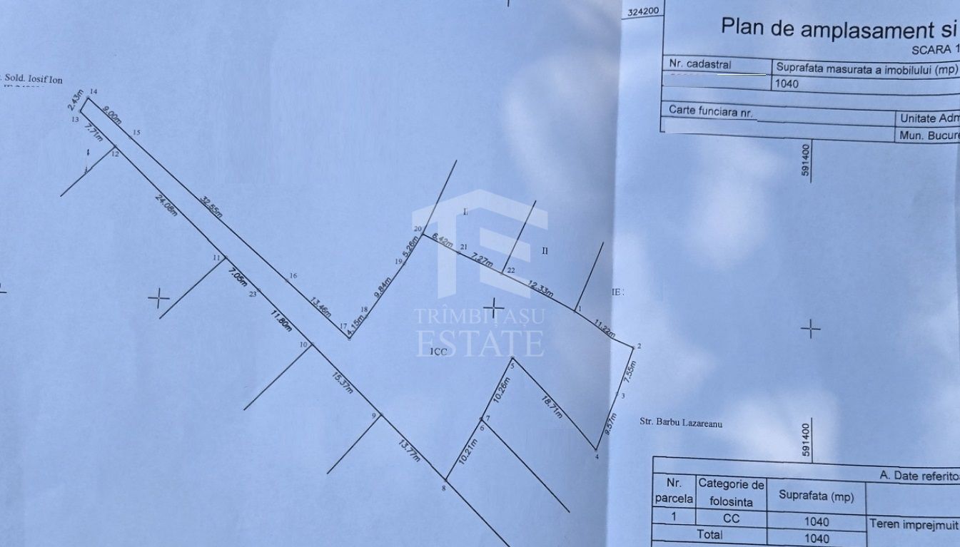 Dristor Ramnicu Sarat Teren 1040mp dubla deschidere COMISION 0% - Poză 2