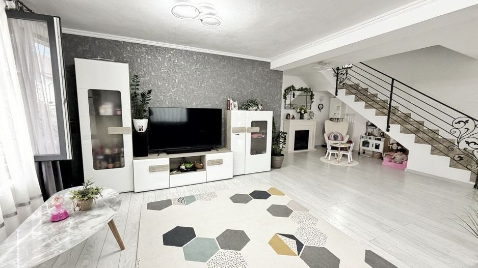 Casa moderna la cheie cu teren 485 mp Stefanesti - Poză 9