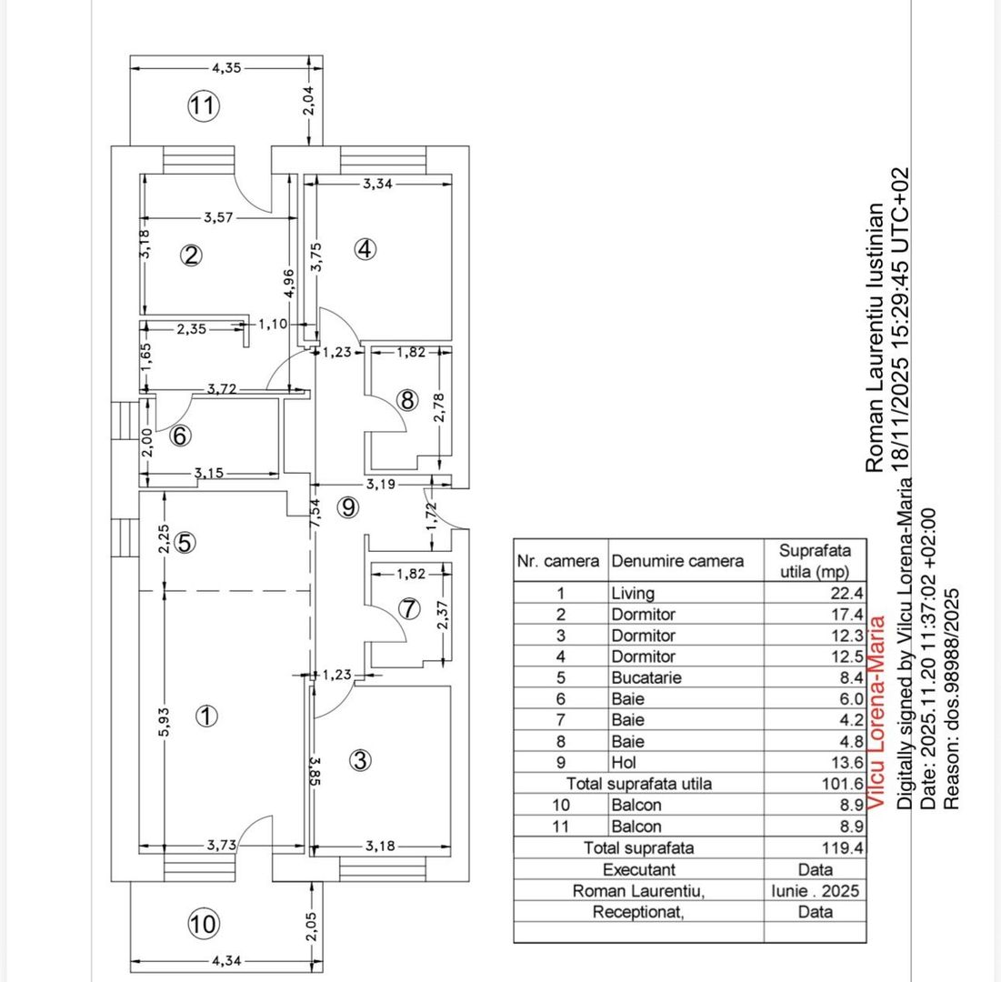 Apartament 4 camere | Nusco - Poză 13