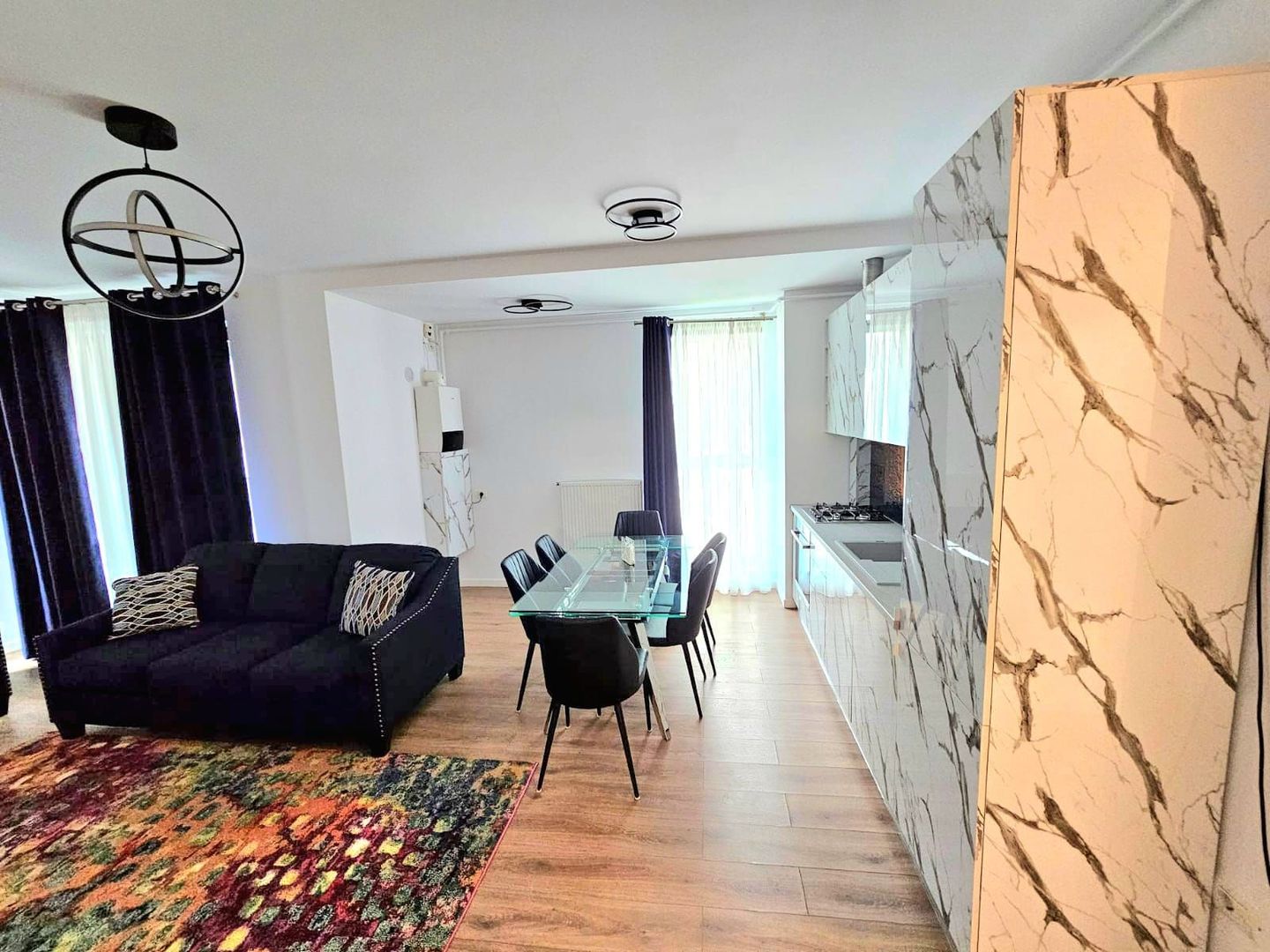 Apartament 3 camere – Aviatori Residence | Mobilat & utilat premium | - Poză 1