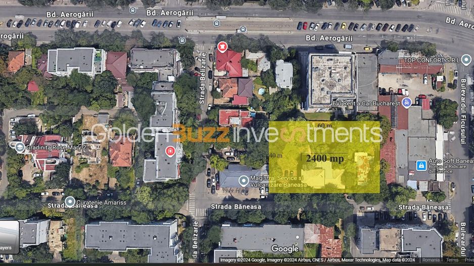Teren de vânzare în zona Baneasa | Herastrau | 2400 mp | - Schiță 6