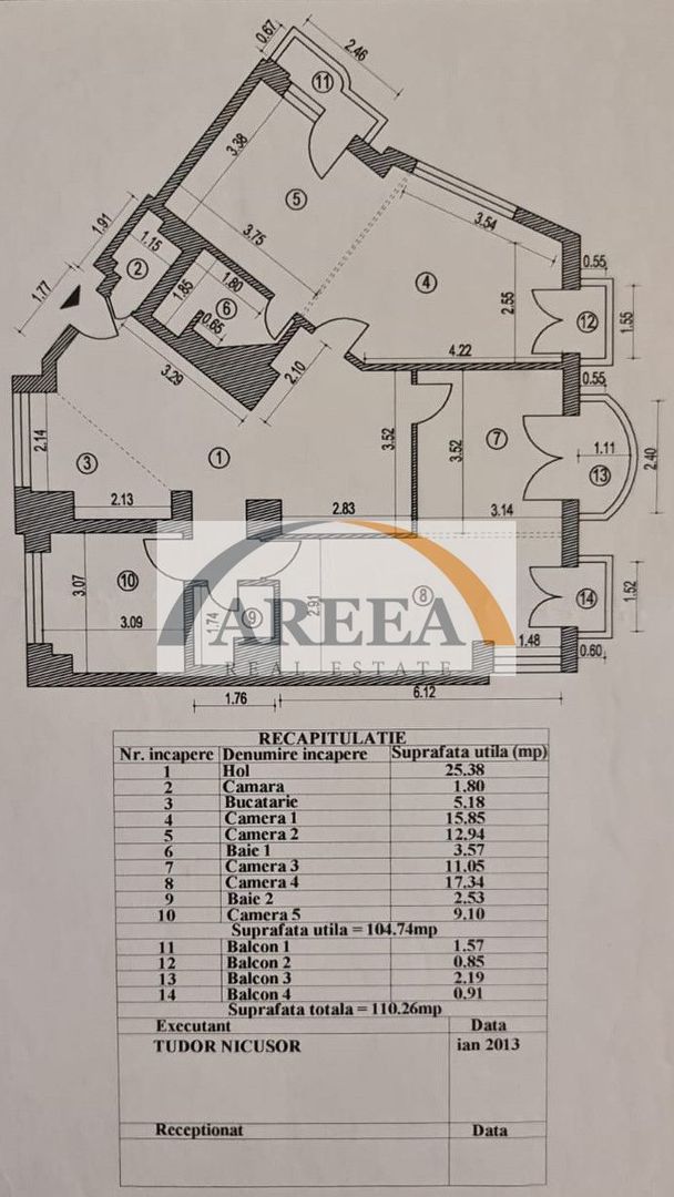 RAR SI ELEGANT - UNIRII FANTANI - 5 camere de vanzare - Poză 8