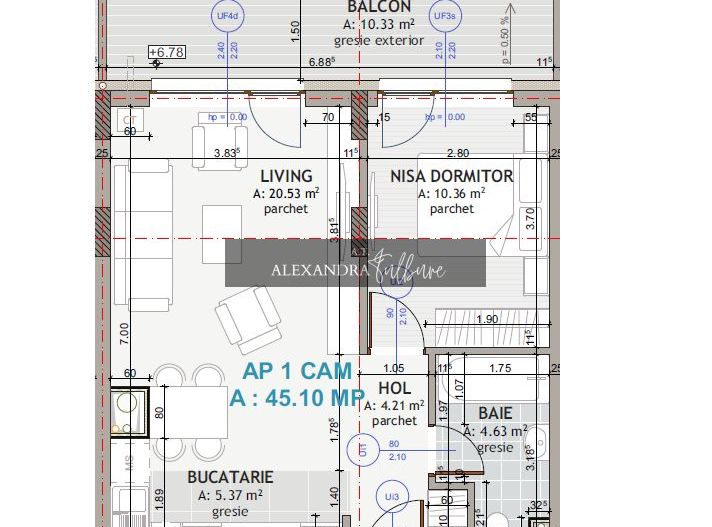 Apartament modern I 2 camere I Ansamblul Eroilor I Floresti - Poză 10