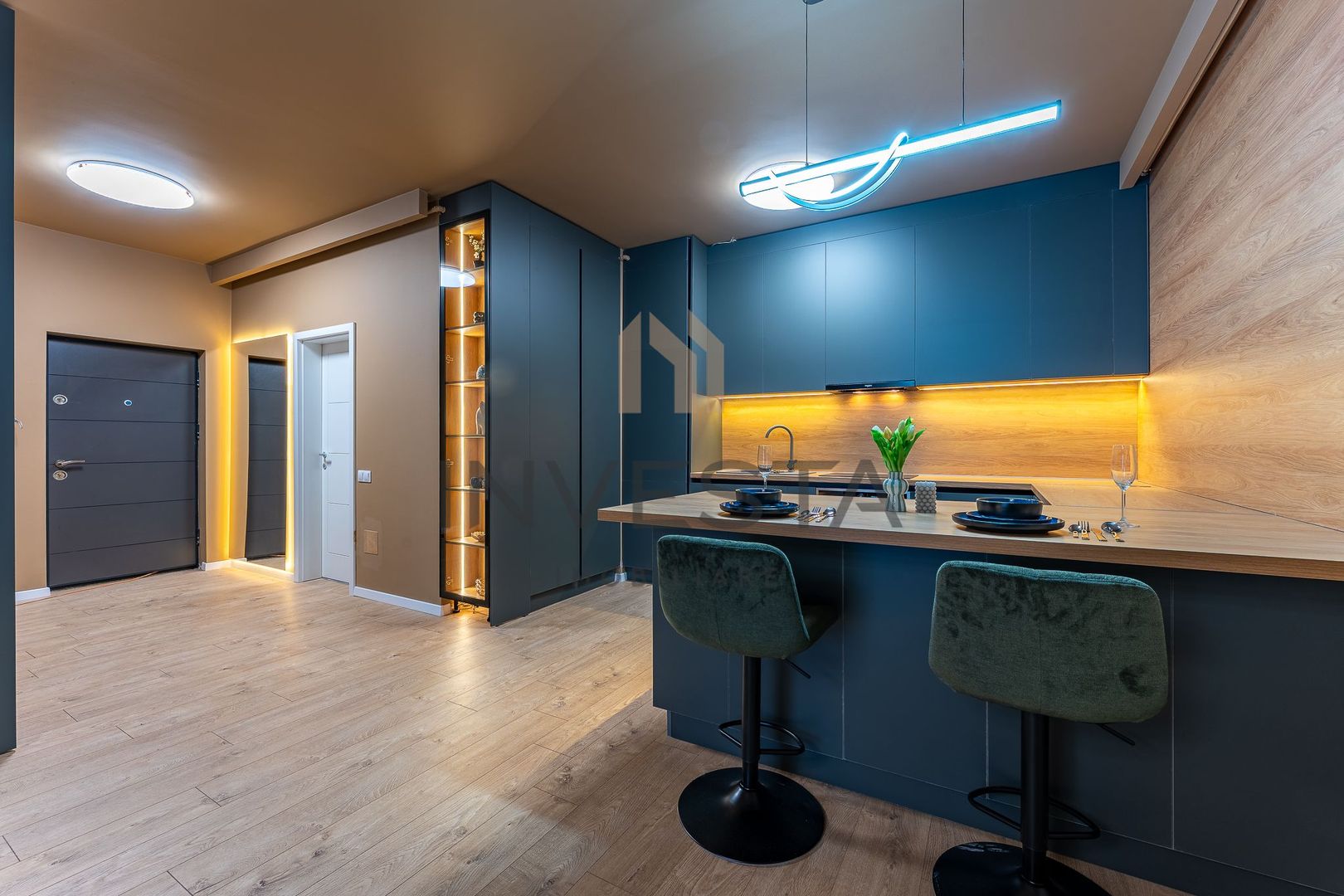 2 camere spatioase, finisaje de lux, bloc nou – Floresti - Poză 5