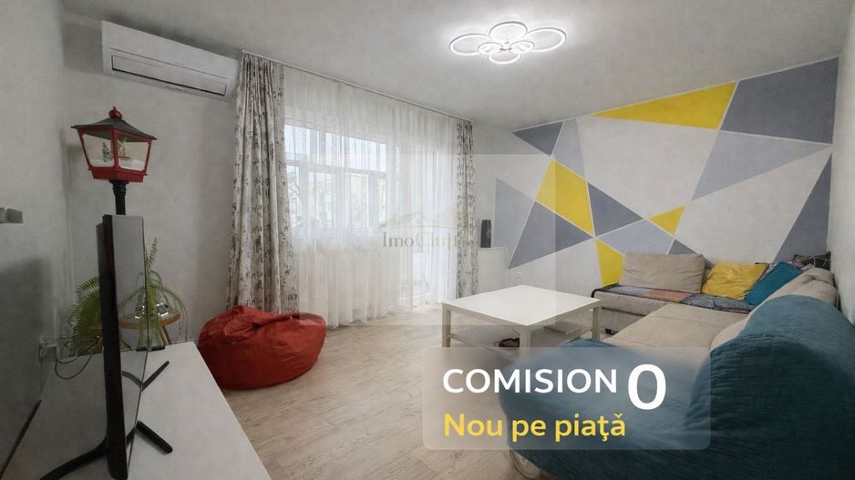 Comision 0% Vanzare apartament  4 camere decomandate- cartier Manastur - Poză 1