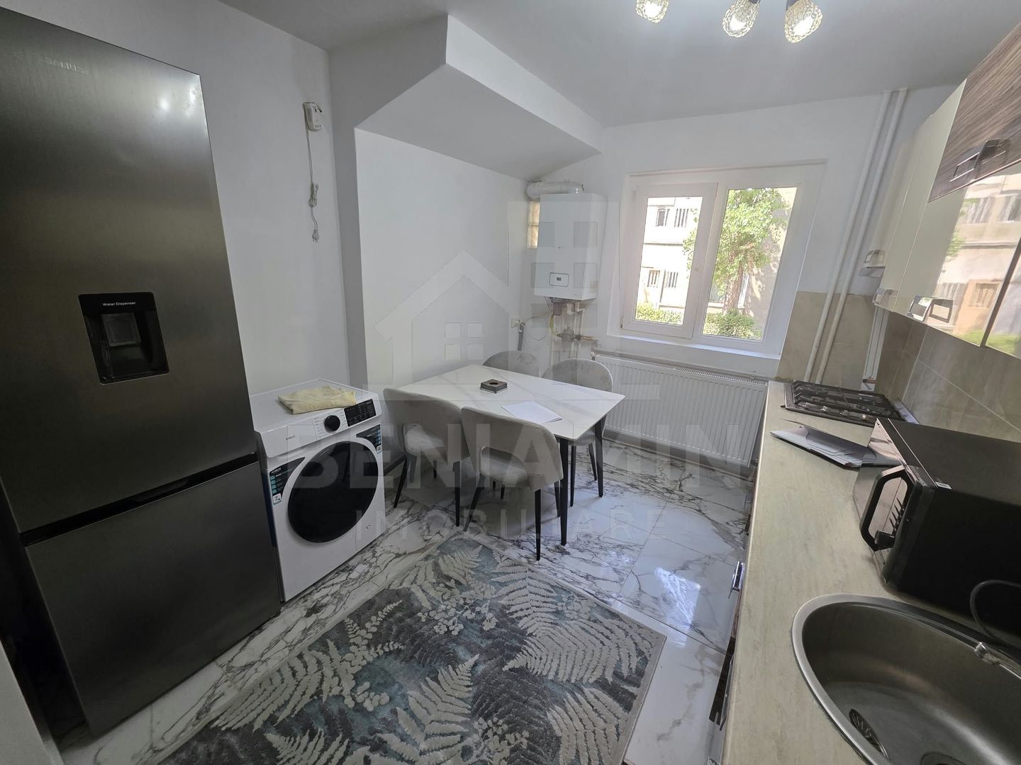 2 camere - Parter- Brazda- Renovat- 49mp -centrala termica - Poză 5