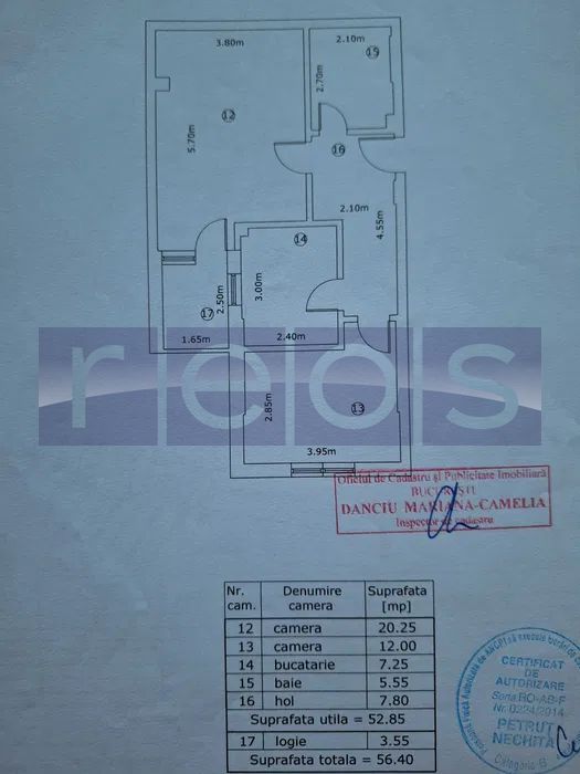 VANZARE APARTAMENT 2 CAMERE 57MP SALAJAN TRAPEZULUI PARCARE INCLUS - Poză 12