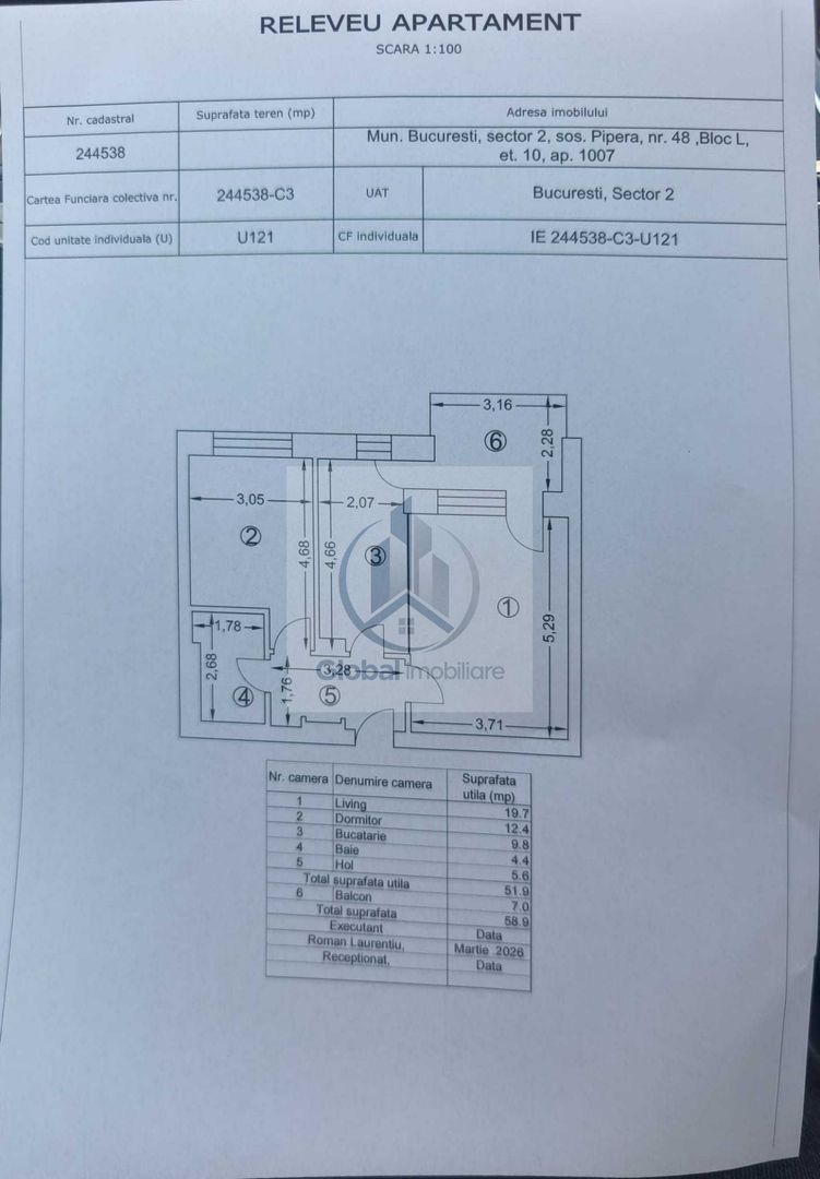 Apartament 2 camere Nusco City Pipera - Poză 7