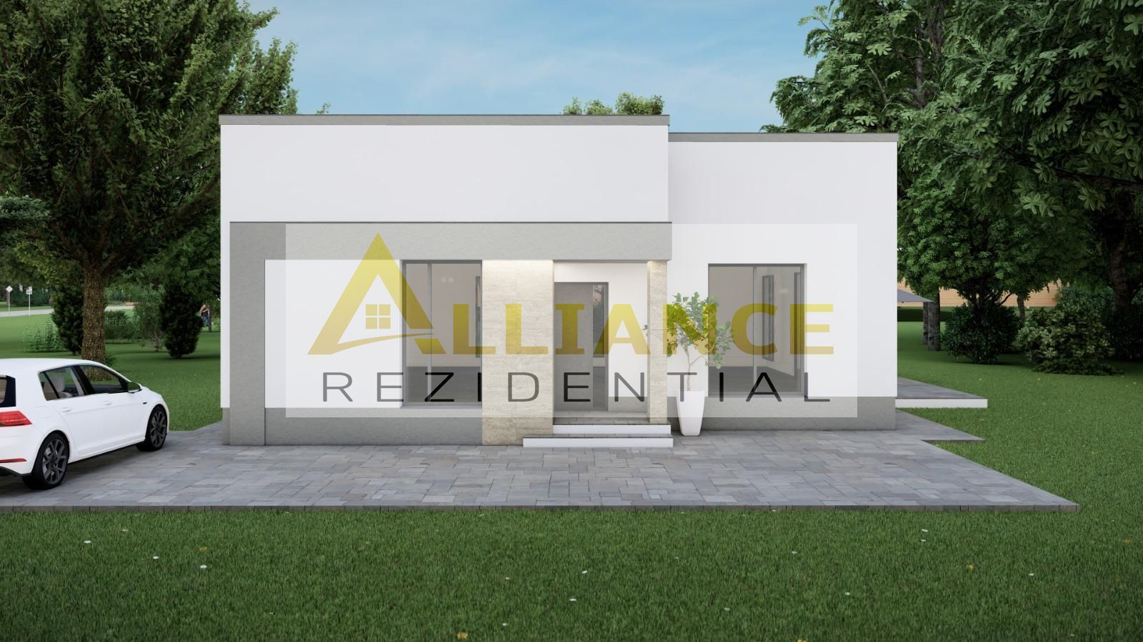 Casa individuala ||4 camere 2 bai || teren 500mp || - Poză 2