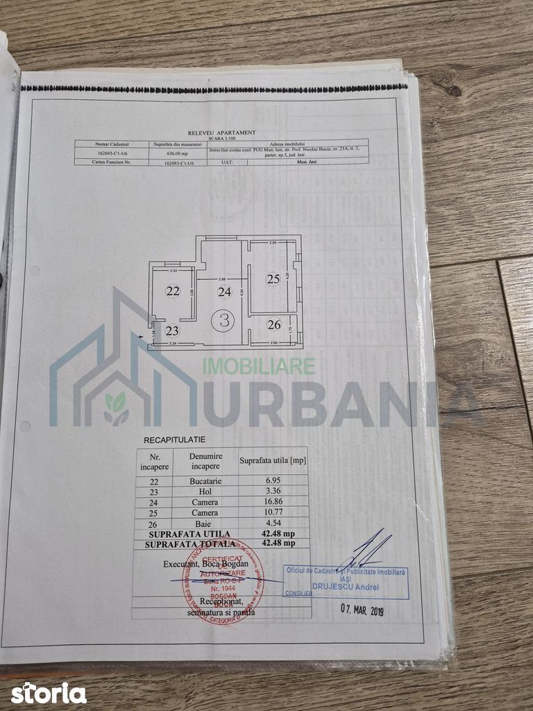 Apartament 2 camere, Cug, Iași - Parter înalt, bloc nou (2019) - Poză 4