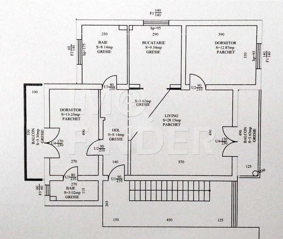 Apartament 3 camere 84 mp et 1,  Buna Ziua - Poză 8