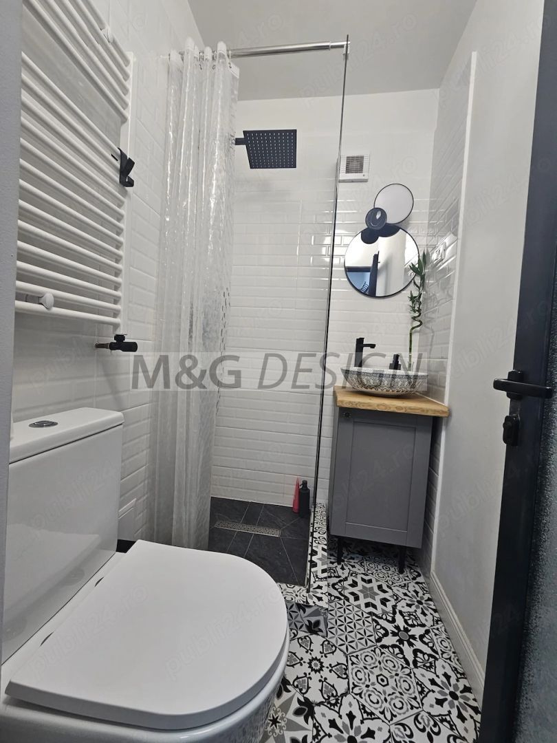 Apart 1 cam Universitate -Complex,   etaj 1 centrala proprie - Poză 22