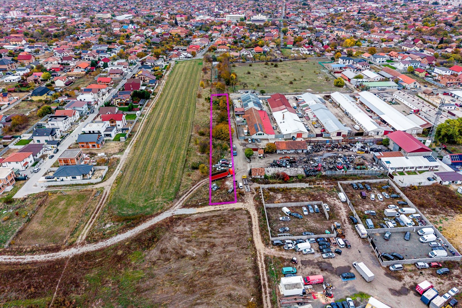 Teren de 2500 mp, cu posibilitate de parcelare în Bujac Arad - Poză 6