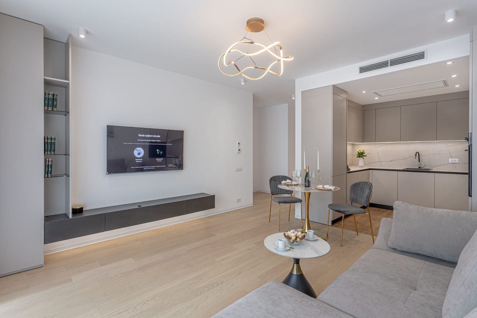 Apartament cu 2 camere complet mobilat si utilat - One Lake Club - Poză 3