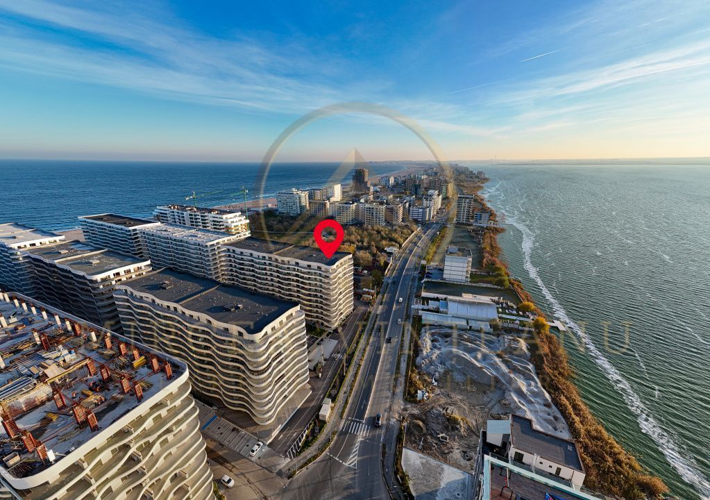 Mamaia - Apartament cu 3 camere, mobilat si utilat, vedere superba. - Poză 20