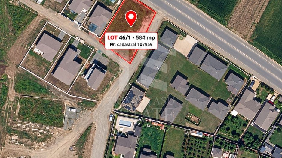 Teren intravilan 584 mp | Siminoc | Zona rezidentiala - Poză 1