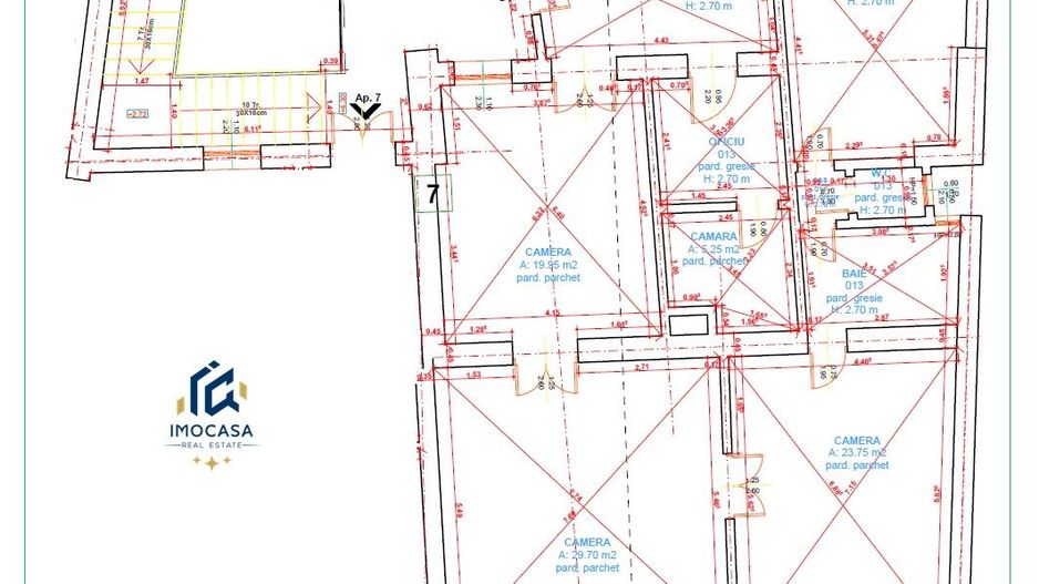 Apartament 3 cam de renovat ultracentral, clădire bine amplasată, Arad - Poză 13