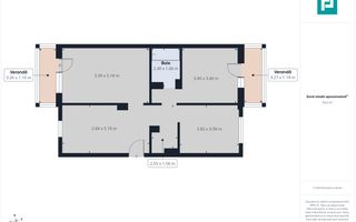 Apartament 3 camere, 64 mp, Str Lisabonei - Poză 10