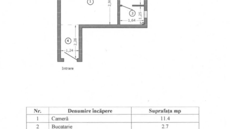 Garsoniera 19 mp str. Postavarul - Titan - Poză 7