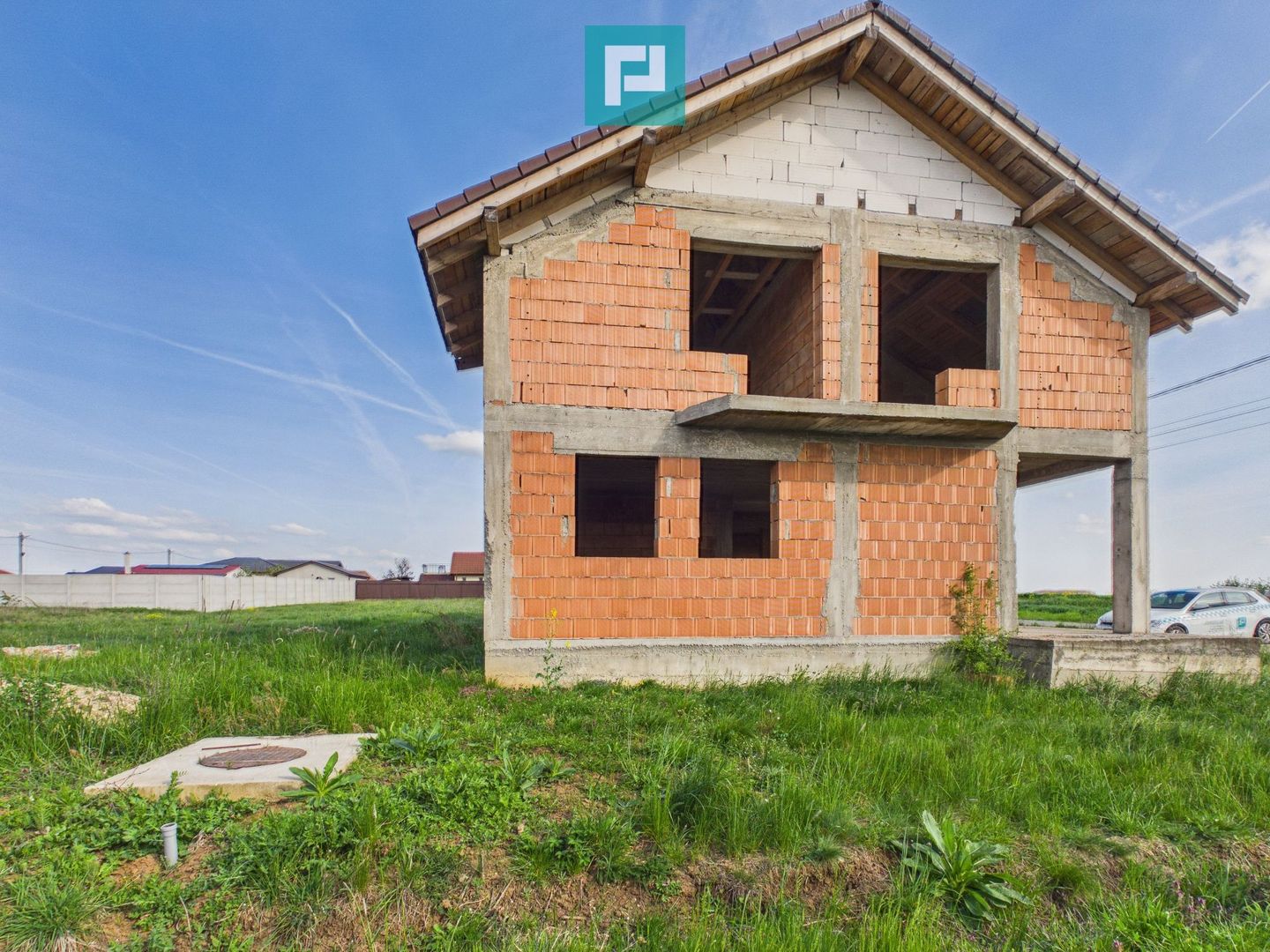 Casă la roșu cu  6 camere,  teren 500 mp în Aluniș - Poză 7