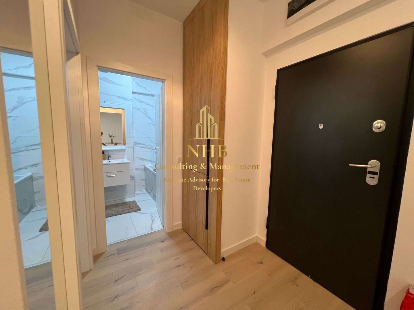 Apratament de inchiriat -2 camere-FIRST ESTATES PIPERA -PARCARE - Poză 9