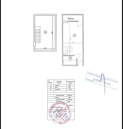 Apartament 2 camere SD,  54 mp Nicolina 1,  65000 euro - Poză 8