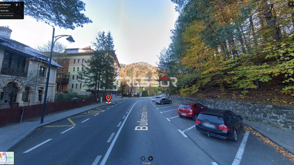 Teren intravilan de vânzare, Bd. Ferdinand, centrul stațiunii Sinaia - Poză 3
