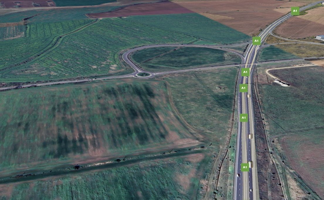 Teren intravilan cu potenzial Arad Sud, DN69, A1, Spălătorie, Service. - Poză 3