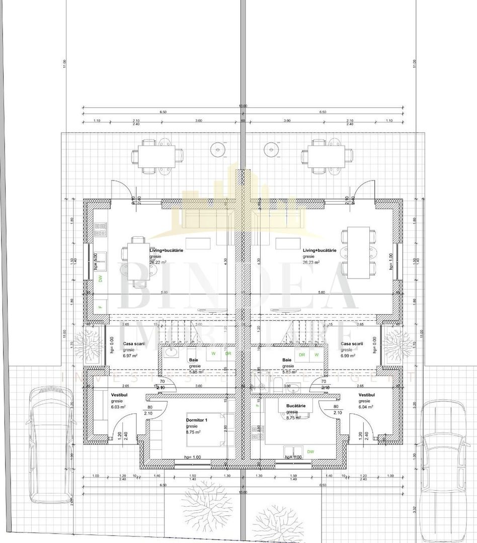 Duplex P+1 modern la cheie 112mp utili - Poză 6